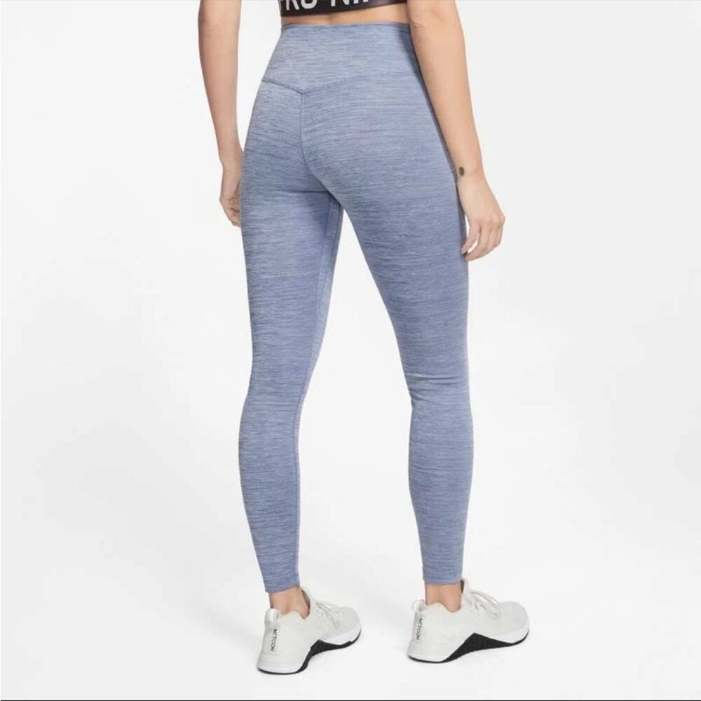 Nike Womens Full Length Light Blue Leggings Size XXL EUC - Picture 9 of 13
